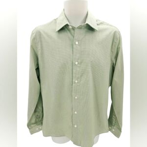 Bonobos Wrinkle Free Slim Cut Green Dress Shirt